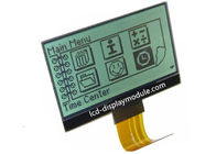 Parallelschnittstellen-grafisches Sondergröße-LCD-Bildschirm 128 * 64 FSTN positives reflektierendes