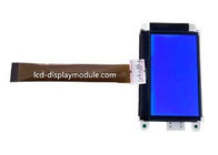 Negatives kundenspezifisches LCD Modul STN Blau-LED, Modul ZAHN Entschließungs-128x64 LCD