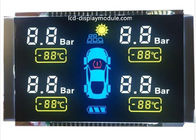 Hochauflösendes Lcd-Touch Screen VA Segment Schwarz-7 für Auto 12 Uhr-Richtung
