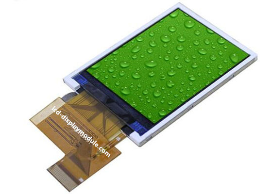 Weißer Hintergrundbeleuchtung TFT LCD-Schirm QVGA 240 x 320 mit RGB-Schnittstelle 12 Uhr